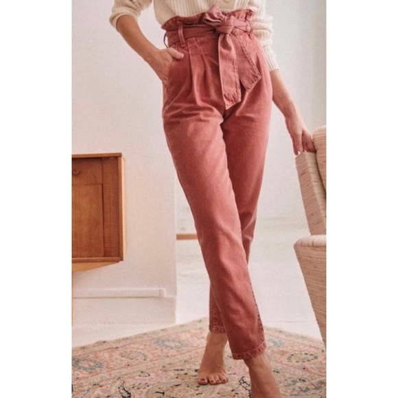 Sezane Pants - Sezane Austin Jean (36) Rosewood